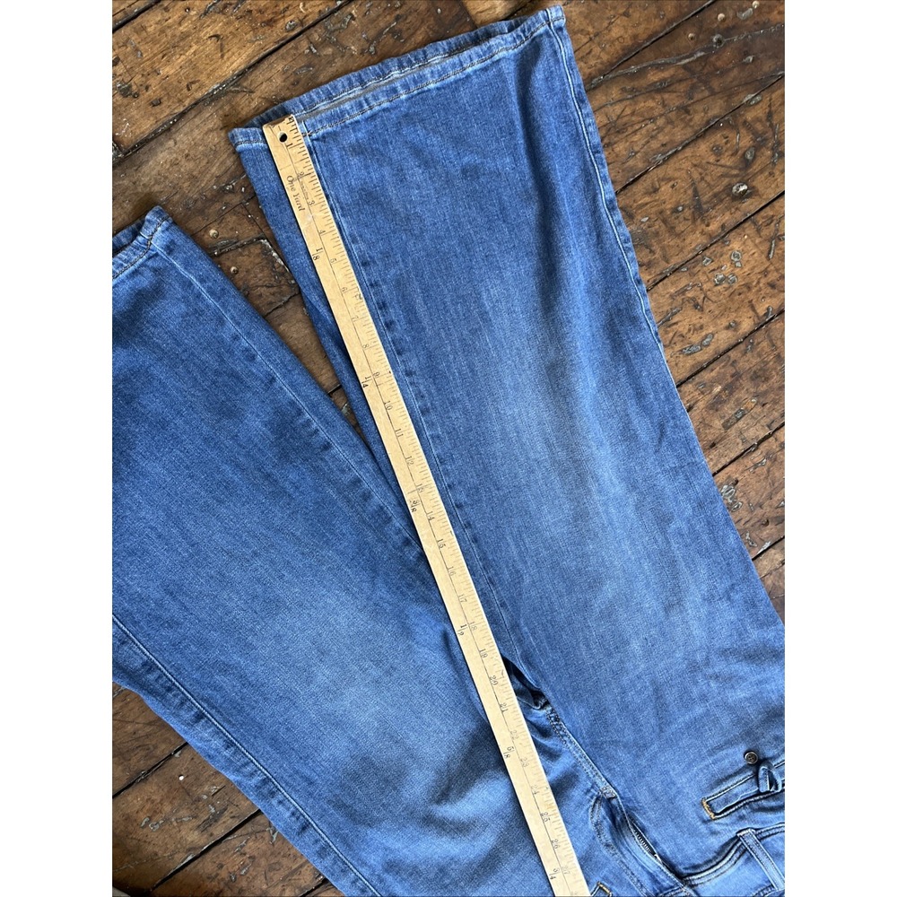Pilcro Wide Leg Cropped Denim Jeans Size 28 Urban Outfitters - Picture 2 of 3